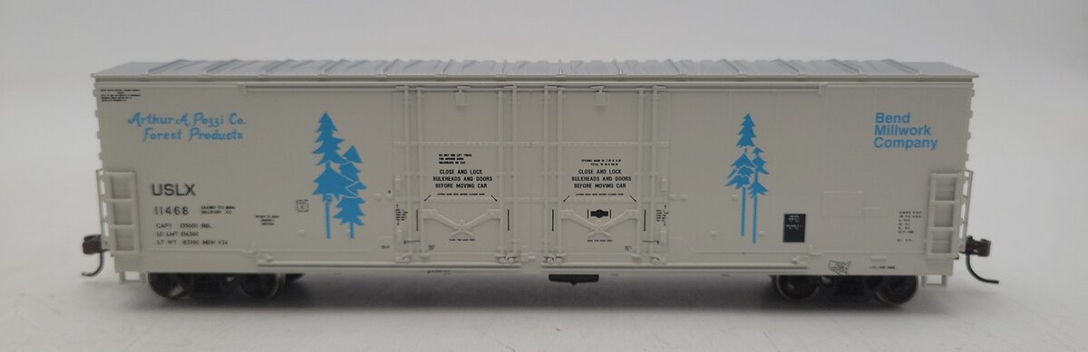 Athearn 91342 HO USLX Bend Millwork Co. 50' Double Plug Door Boxcar #11468 LN/Box