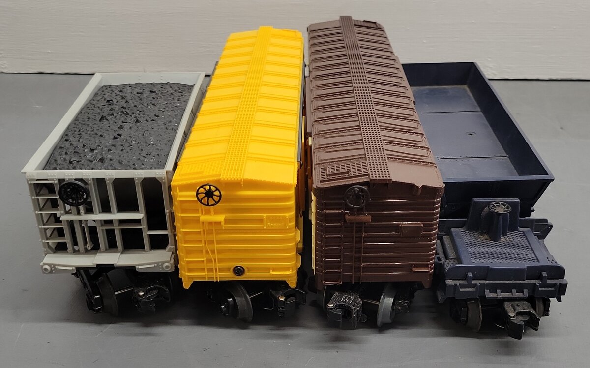 Lionel & K-Line O Gauge Assorted Freight Cars 6-5703, 6-9304, 6-19215, K-6717[4] VG