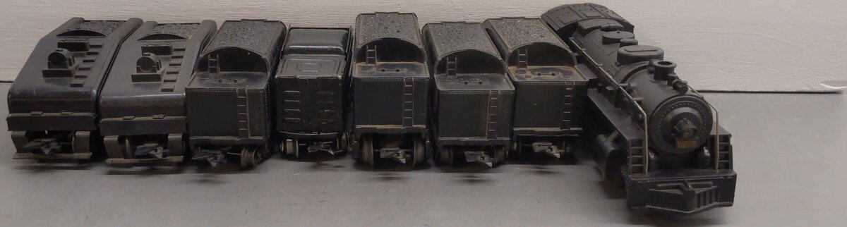 Marx O Gauge Vintage Locomotive & Tenders; 1666, 1951, 961 [8] VG