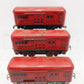 Marx Vintage O Gauge Freight Cars: 547 [3] VG