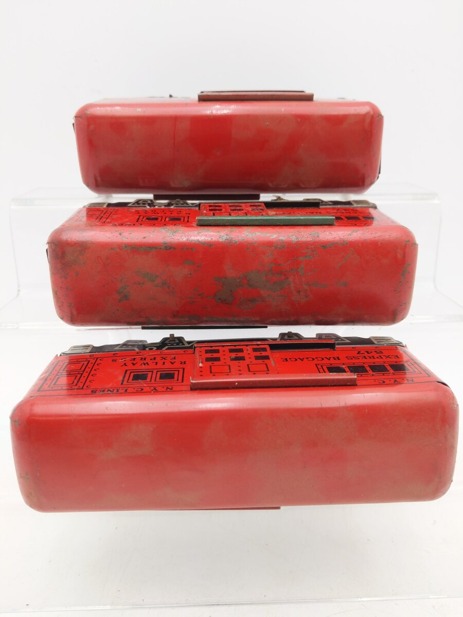Marx Vintage O Gauge Freight Cars: 547 [3] VG