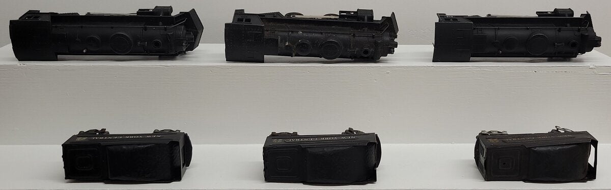 Marx O Gauge Vintage Locomotives and Tenders; 666 x 3, [6] VG
