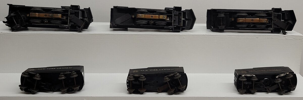 Marx O Gauge Vintage Locomotives and Tenders; 666 x 3, [6] VG