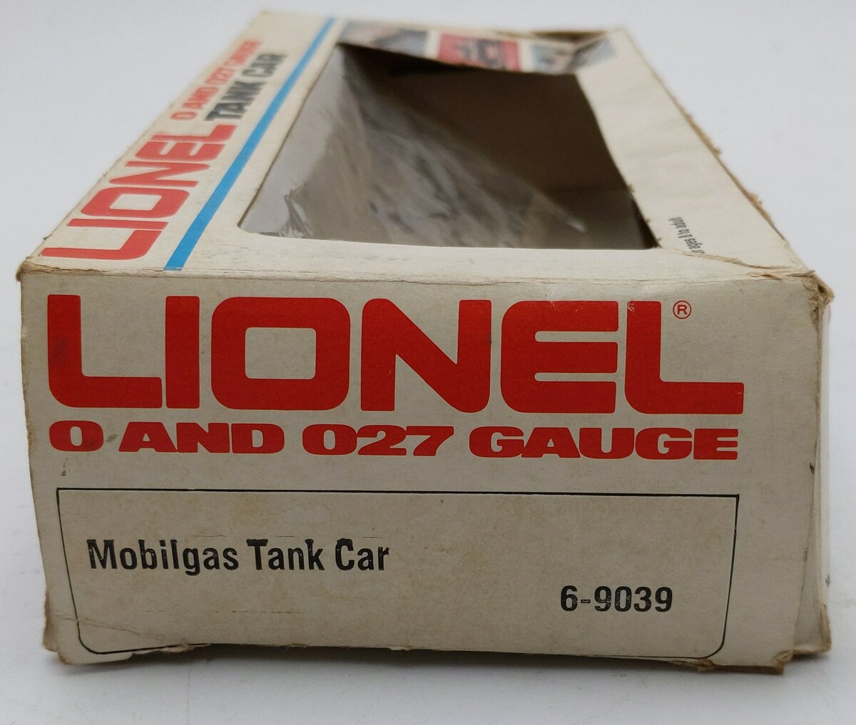 Lionel 6-9039 Mobilgas Single Dome Tank Car VG/Box
