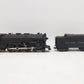 Marx 333 Vintage O New York Central 4-6-2 Diecast Steam Locomotive & Tender VG