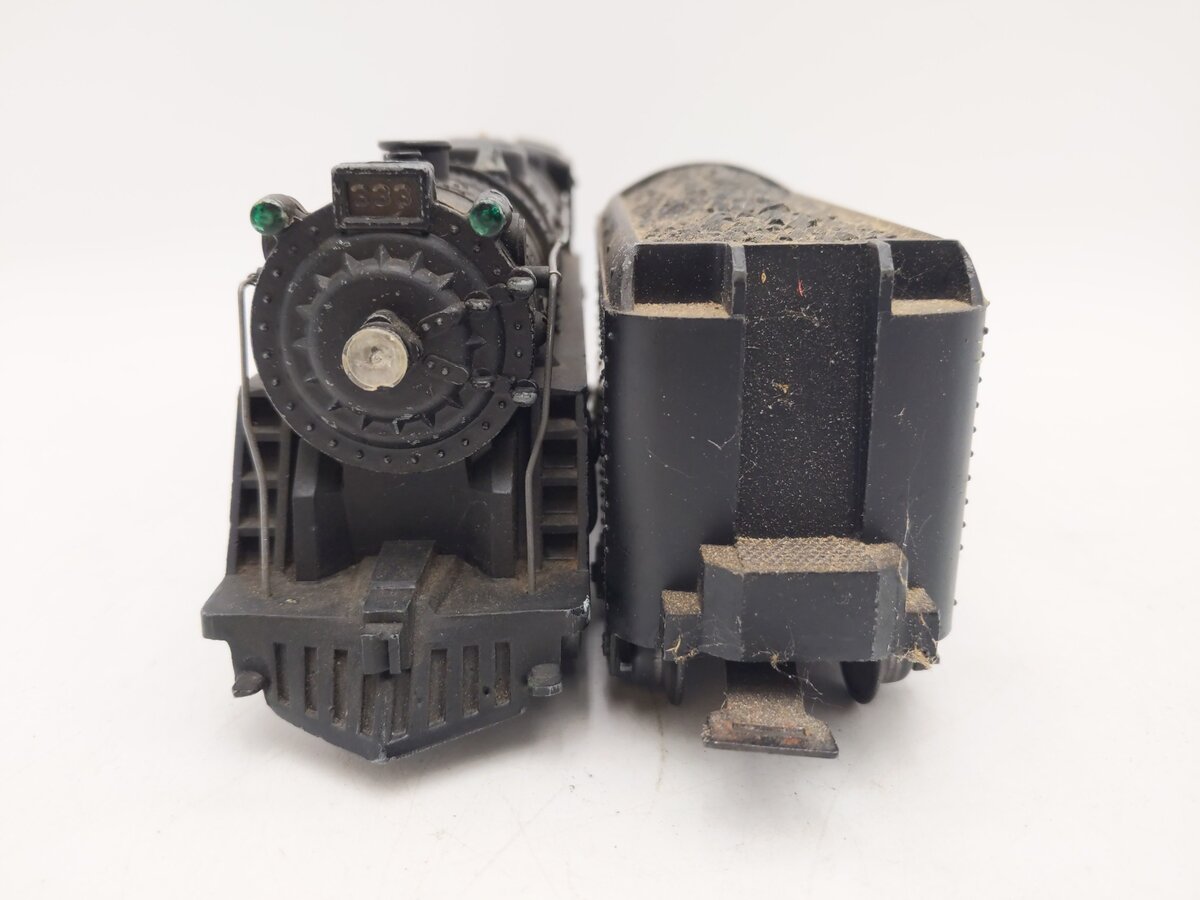Marx 333 Vintage O New York Central 4-6-2 Diecast Steam Locomotive & Tender VG