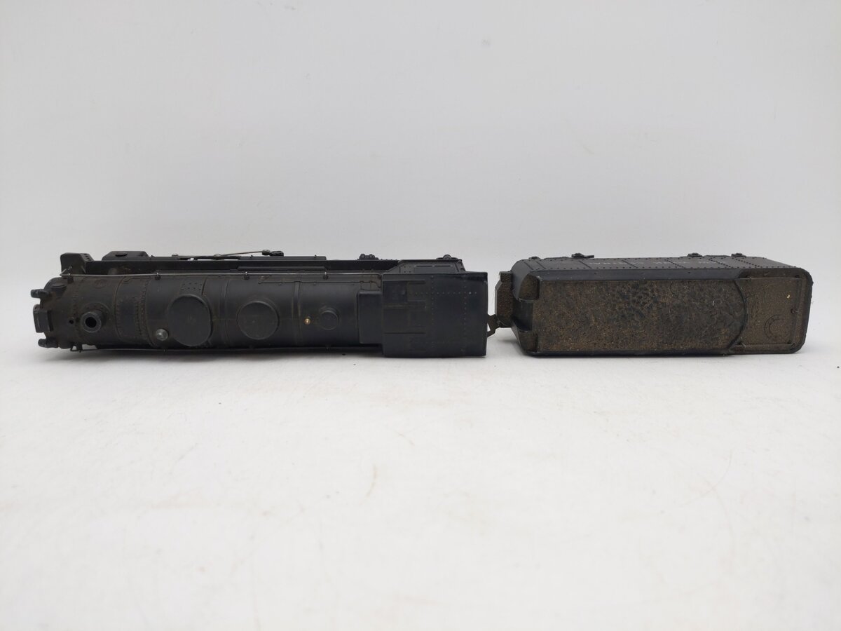 Marx 333 Vintage O New York Central 4-6-2 Diecast Steam Locomotive & Tender VG