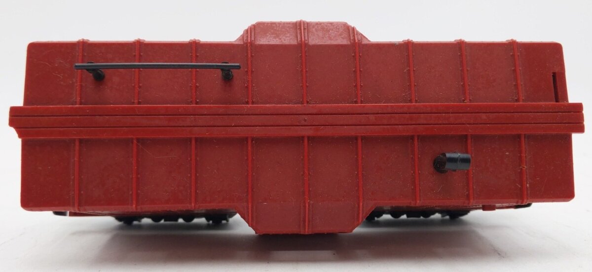 Marx 2225 Vintage O Gauge Postwar Atchison Topeka Santa Fe Bay Window Caboose VG