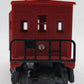 Marx 2225 Vintage O Gauge Postwar Atchison Topeka Santa Fe Bay Window Caboose VG