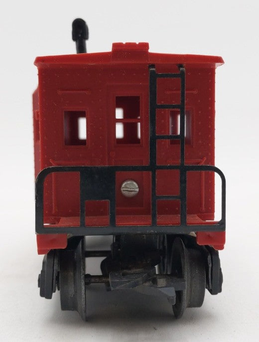 Marx 2225 Vintage O Gauge Postwar Atchison Topeka Santa Fe Bay Window Caboose VG