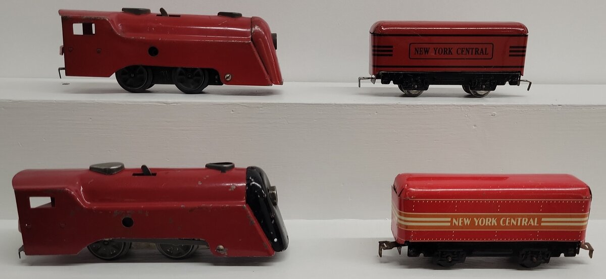 Marx O Gauge Vintage Locomotives and Tenders; 232, 551, [4] VG
