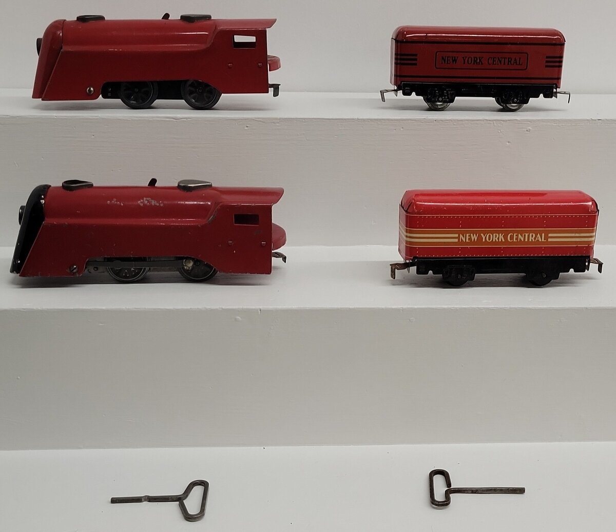 Marx O Gauge Vintage Locomotives and Tenders; 232, 551, [4] VG