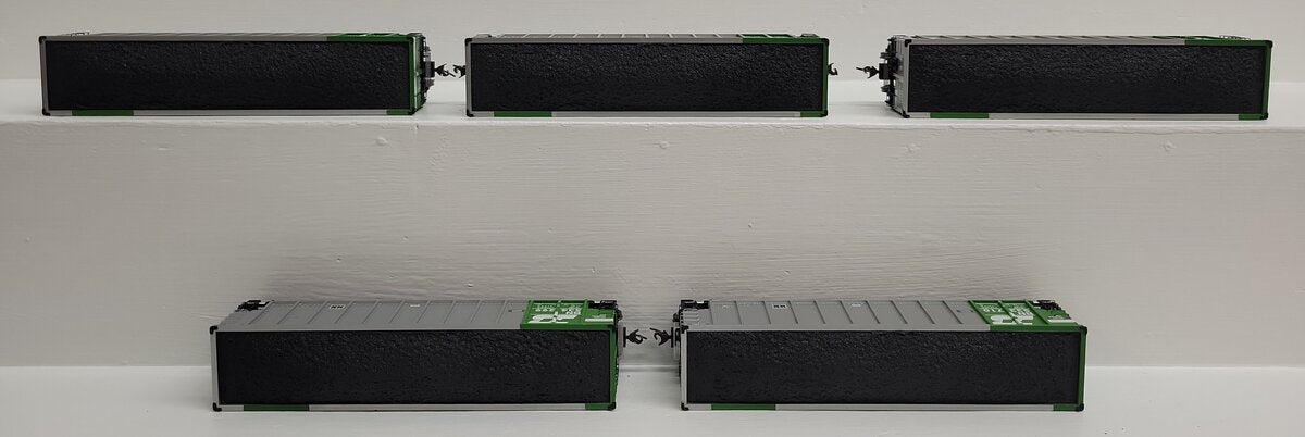 Athearn 93003 HO Scale BN #3 BethGon Coalporter Hopper (Pack of 5) LN/Box