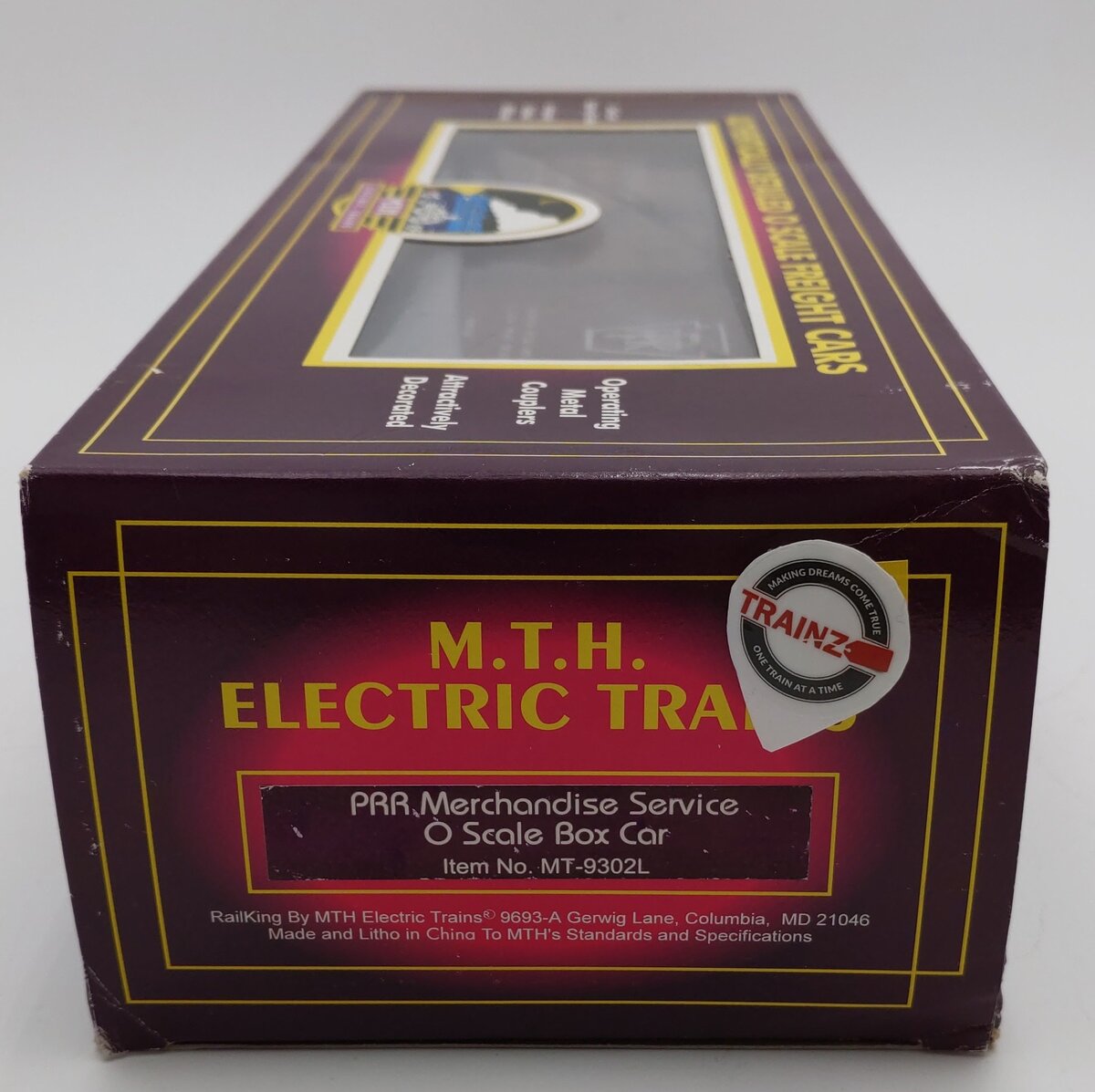 MTH 20-9302 O Gauge Pennsylvania Merchandise Service Boxcar #24086 LN/Box