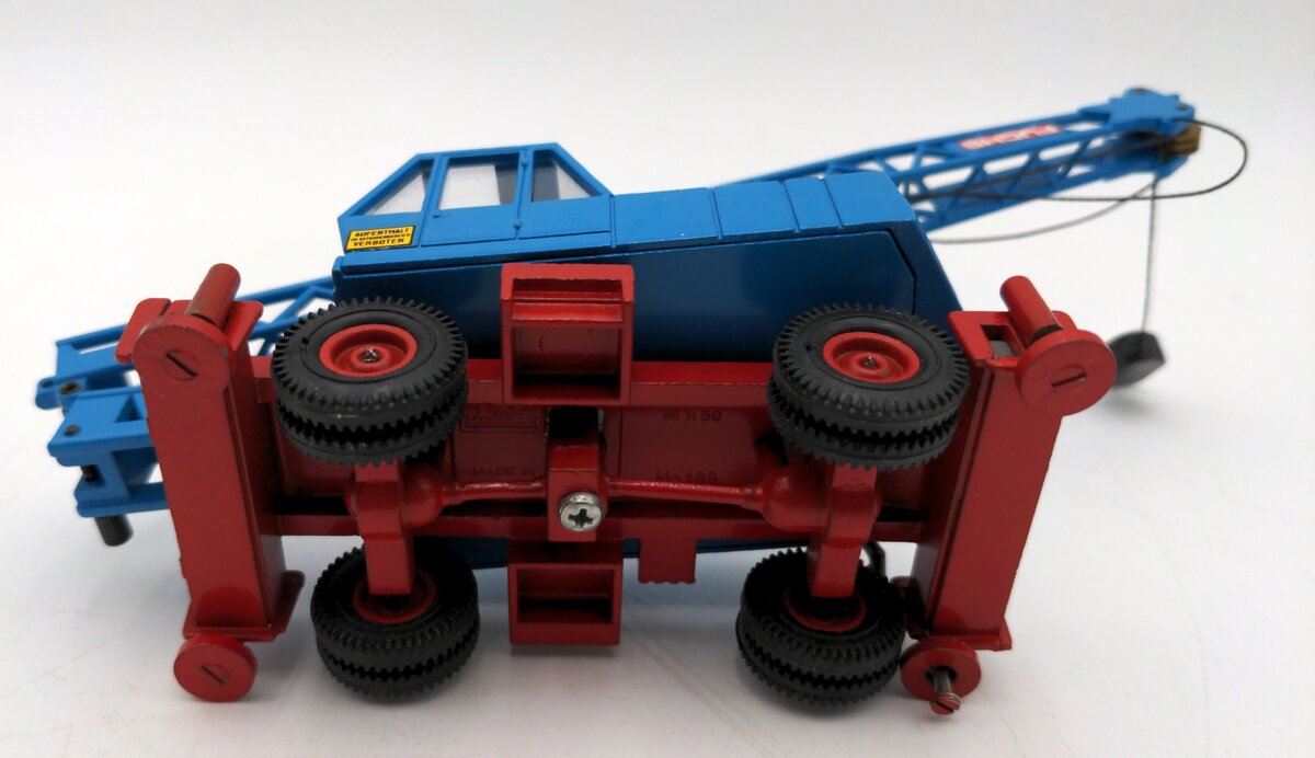 NZG 185 Diecast 1:50 Scale Fuchs Hydraulic Crane EX/Box