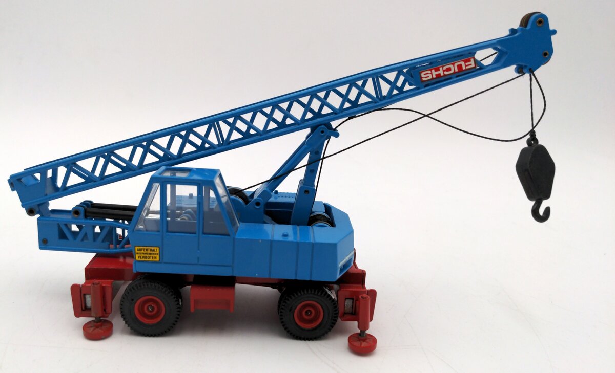 NZG 185 Diecast 1:50 Scale Fuchs Hydraulic Crane EX/Box