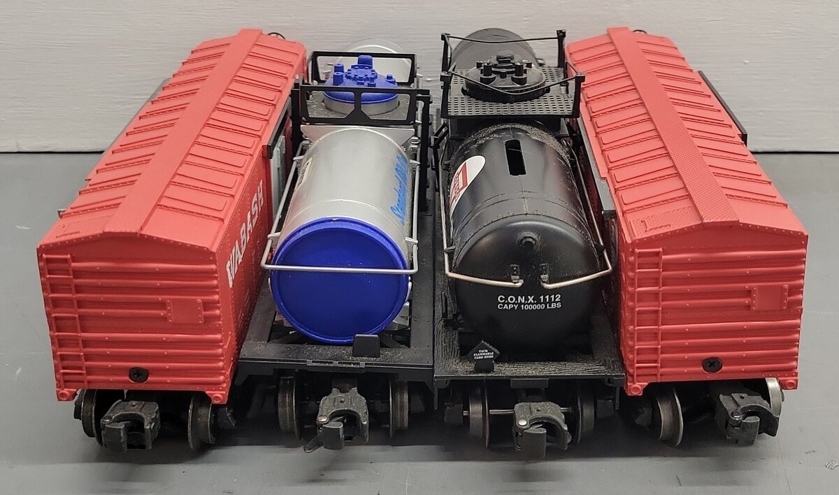 K-Line & Lionel O Gauge Assorted Freight Cars K1112, K5144, 9153[4] VG