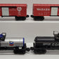 K-Line & Lionel O Gauge Assorted Freight Cars K1112, K5144, 9153[4] VG