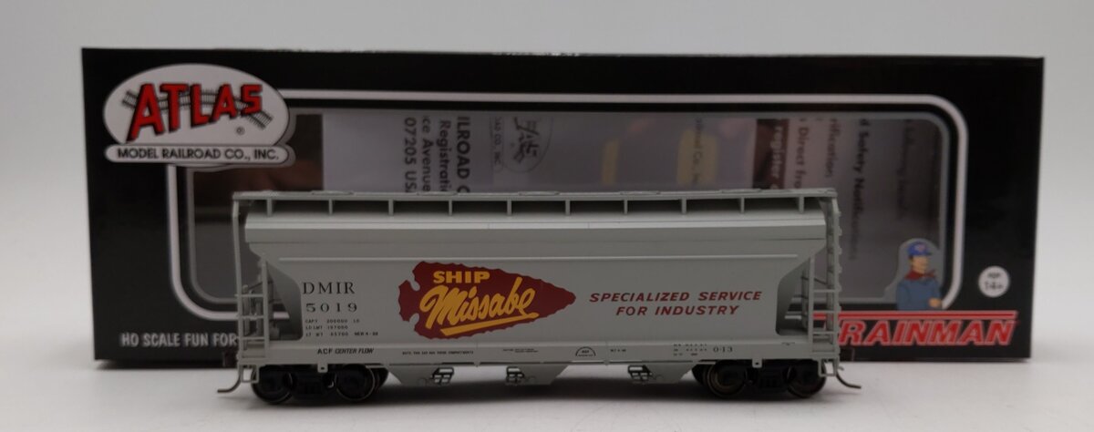 Atlas #20-006-508 HO Scale DM&IR ACF 3560 Covered Hopper #5019 LN/Box