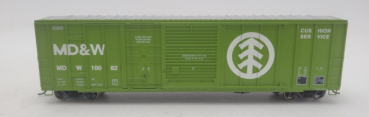 Athearn 71016 HO MD&W 50' FMC Ex-Post Combo Door Boxcar #10082 LN/Box