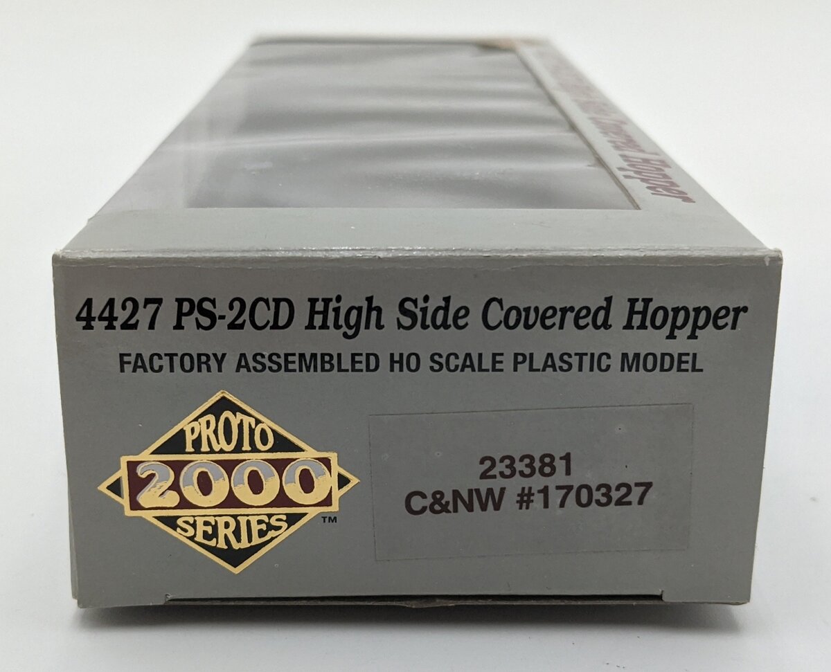 Proto 2000 23381 HO Scale C&NW PS-2CD High Side Covered Hopper #170327 LN/Box
