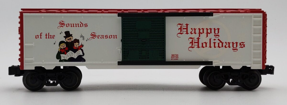 Lionel 6-36733 O Sounds of the Season Christmas Music Boxcar LN/Box