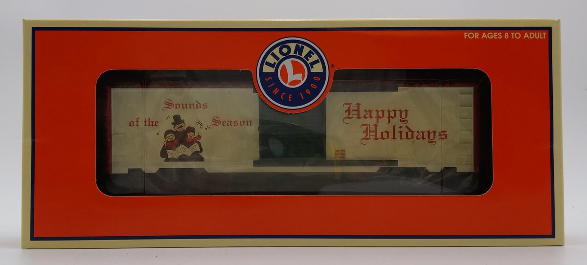 Lionel 6-36733 O Sounds of the Season Christmas Music Boxcar LN/Box