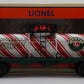 Lionel 6-26196 O Gauge Candy Cane Single Dome Tank Car EX/Box