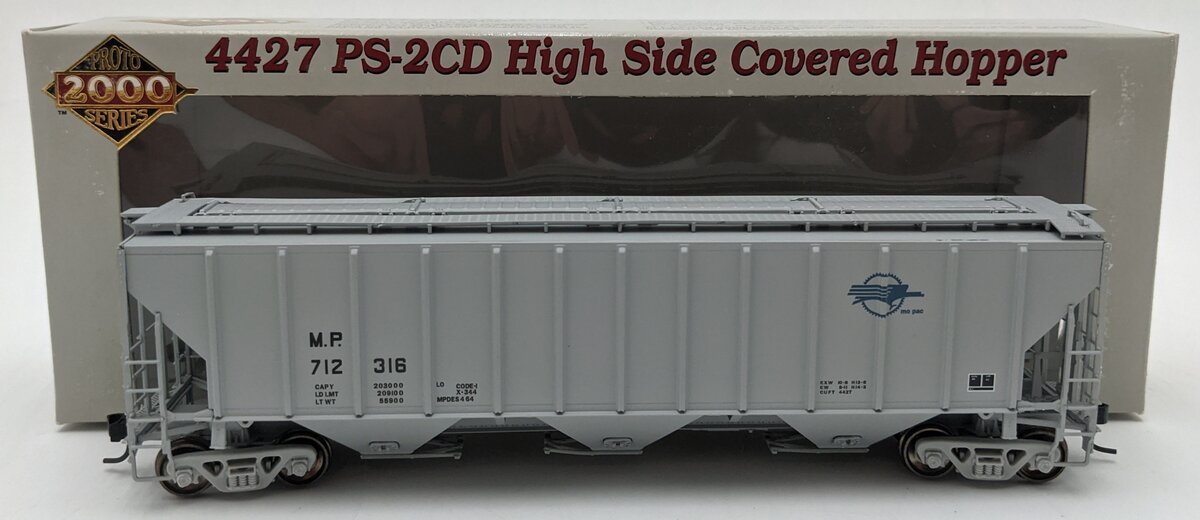 Proto 2000 21341 HO Scale MP PS2-CD High Side Covered Hopper #712316 LN/Box
