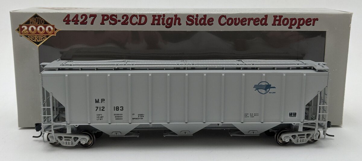 Proto 2000 21342 HO Scale MP PS2-CD High Side Covered Hopper #712183 LN/Box