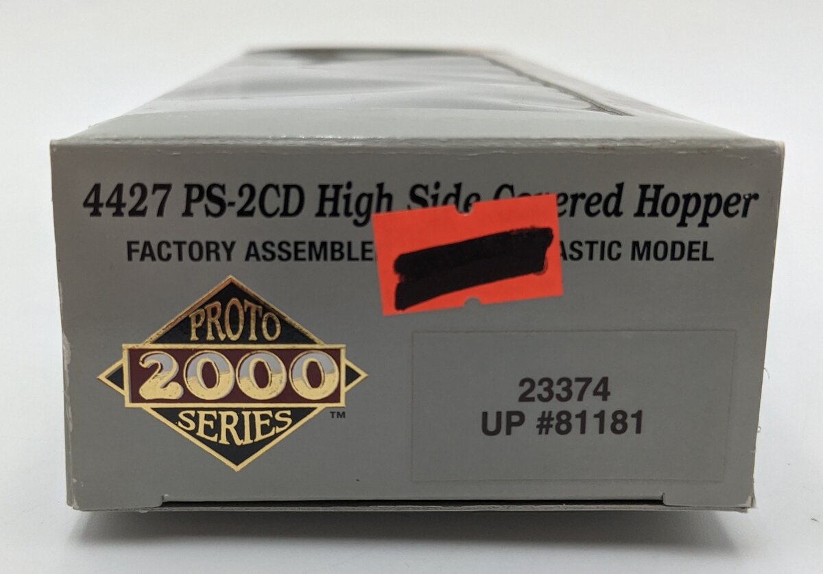 Proto 2000 23374 HO Union Pacific 4427 PS-2CD High Side Covered Hopper #81181 LN/Box