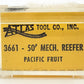 Atlas 3661 N Scale 50' Pacific Fruit Express Mechanical Reefer #300171 EX/Box