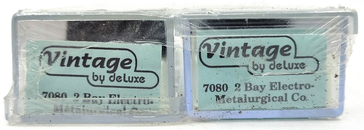 Vintage by Deluxe 7080 N Scale E.M./E.M.C.O. 2 Bay Hopper [2 pack] MT/Box