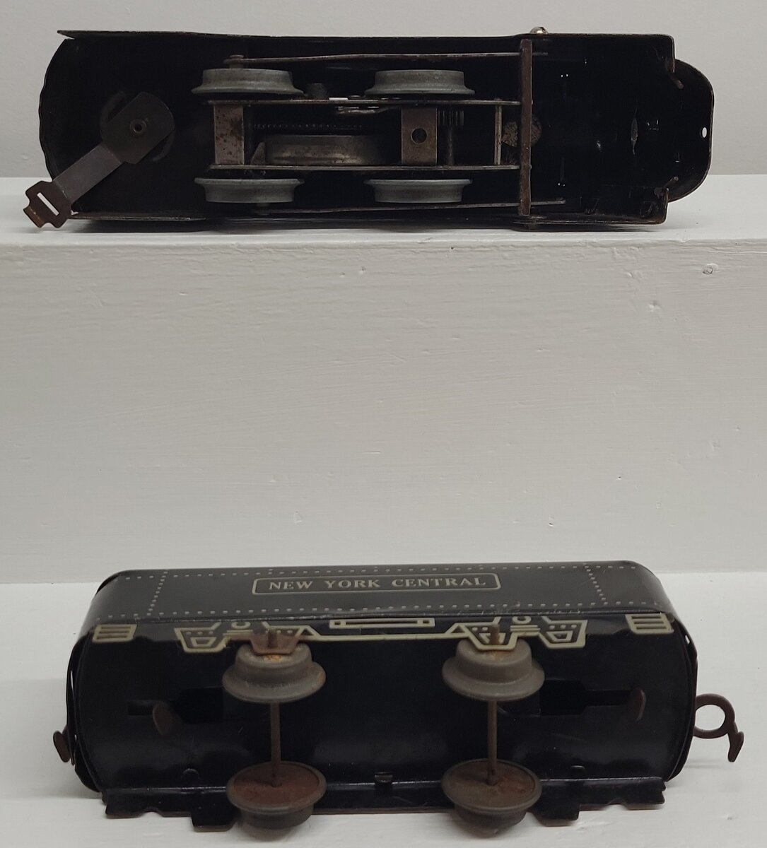 Marx O Gauge Vintage Commodore Vanderbilt Locomotive and Tender VG