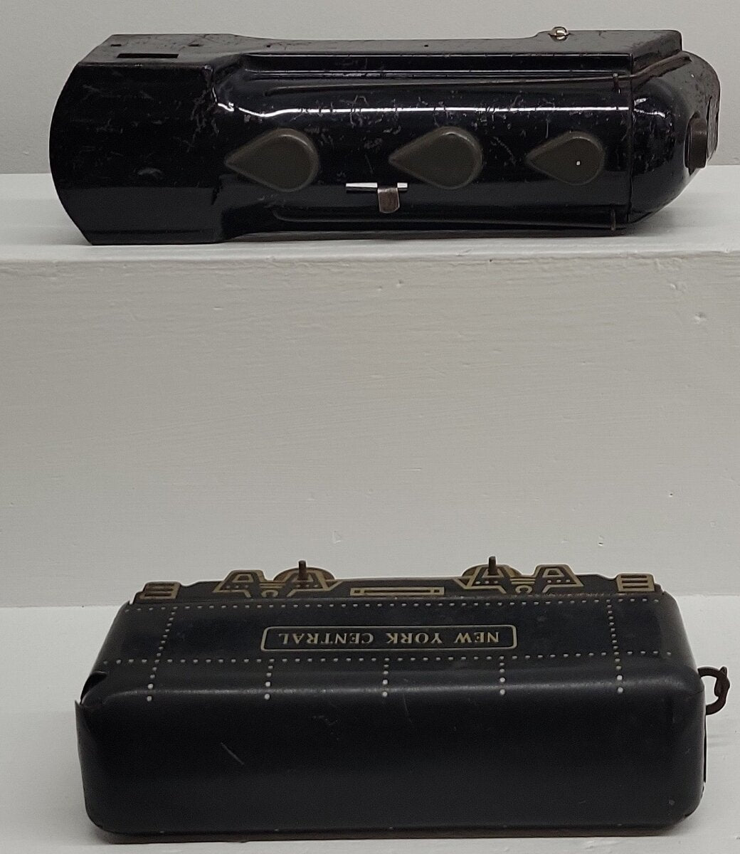 Marx O Gauge Vintage Commodore Vanderbilt Locomotive and Tender VG
