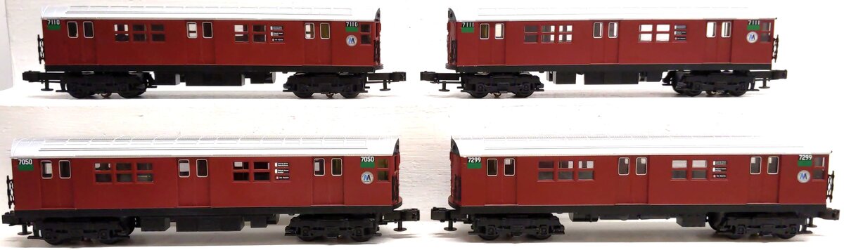 MTH 30-2198-1 O Gauge MTA R21 Subway Set w/PS2 EX
