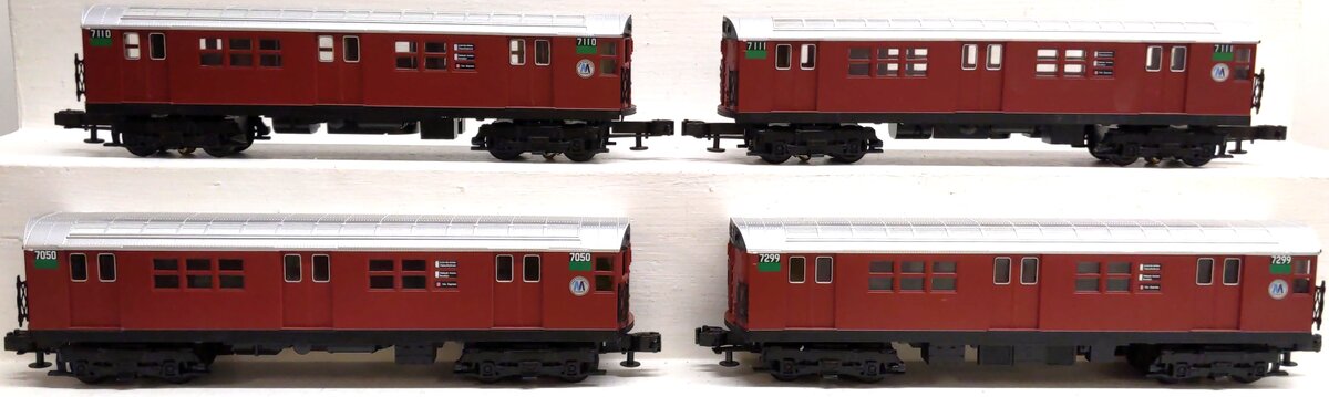 MTH 30-2198-1 O Gauge MTA R21 Subway Set w/PS2 EX