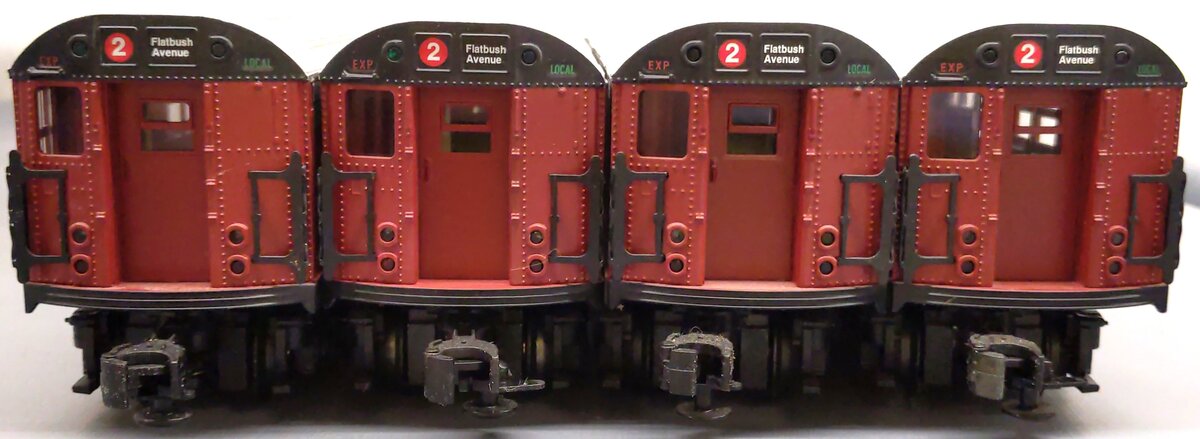 MTH 30-2198-1 O Gauge MTA R21 Subway Set w/PS2 EX
