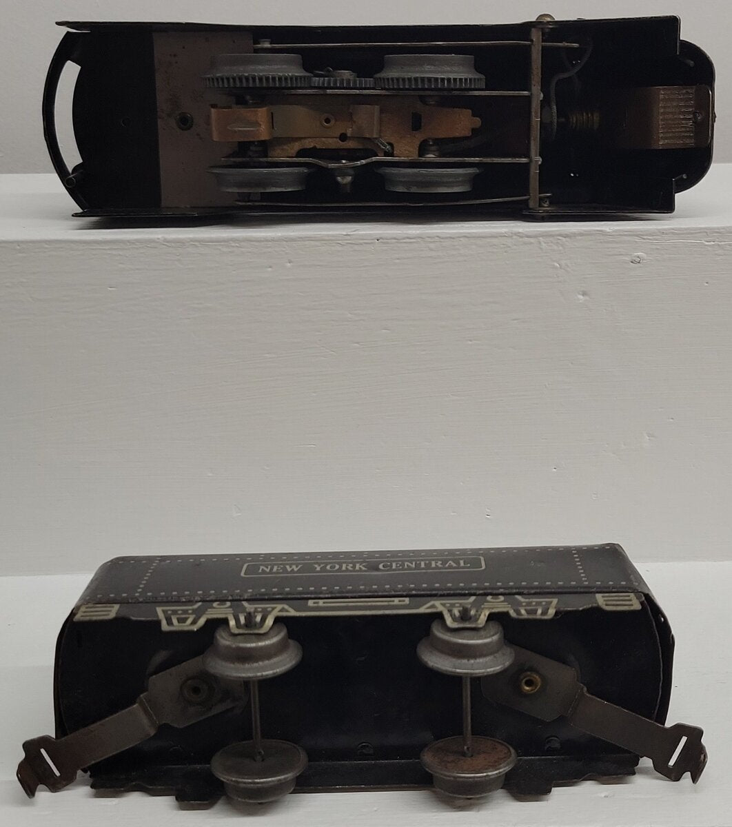 Marx O Gauge Vintage Commodore Vanderbilt Locomotive #232 and Tender VG