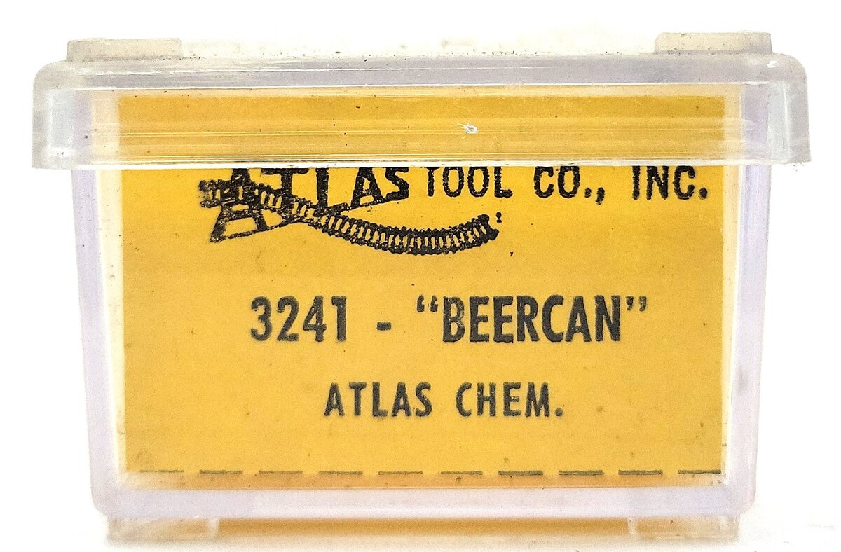 Atlas 3241 N Scale Atlas Chemical Beercan Tank Car #1082 EX/Box