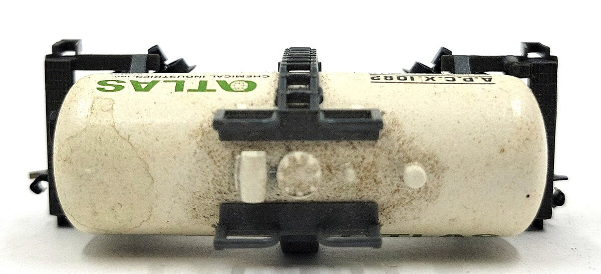Atlas 3241 N Scale Atlas Chemical Beercan Tank Car #1082 EX/Box
