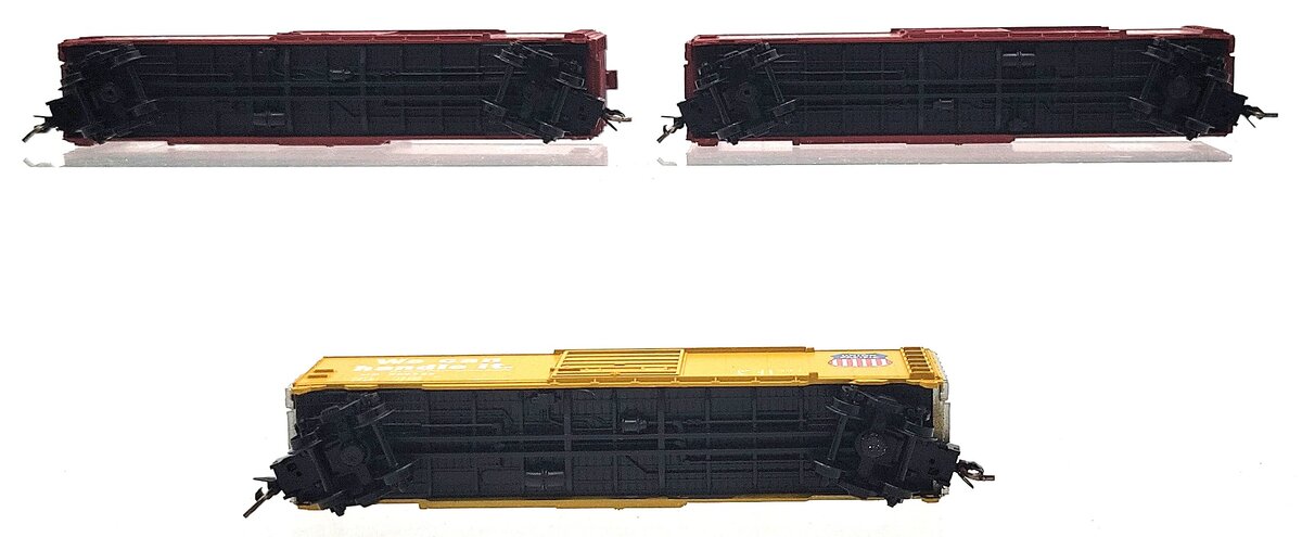 Con-Cor 0001-008902 N Union Pacific 50' Panel Door Boxcars (Pack of 3) LN/Box