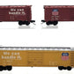 Con-Cor 0001-008902 N Union Pacific 50' Panel Door Boxcars (Pack of 3) LN/Box