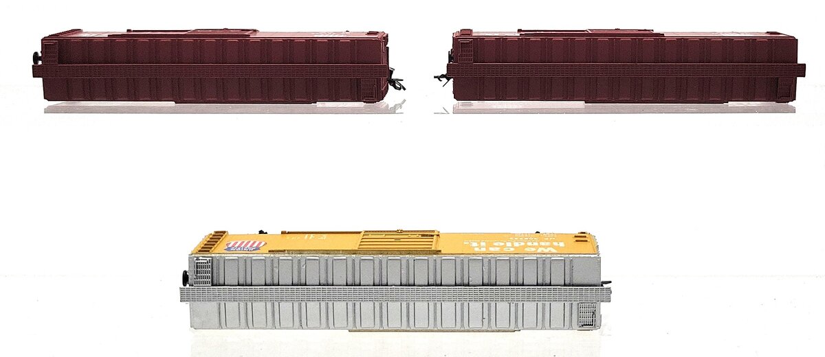 Con-Cor 0001-008902 N Union Pacific 50' Panel Door Boxcars (Pack of 3) LN/Box