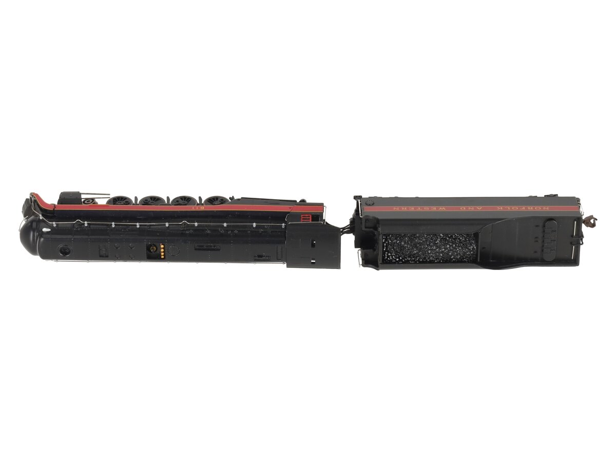 Bachmann 53253 N N&W 4-8-4 Class J Steam Locomotive with DCC & Sound #611 VG/Box