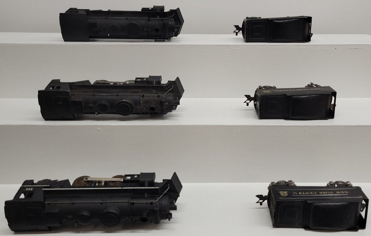 Marx O Gauge Vintage Steam Locomotive and Tenders; 666 x3 [6] VG