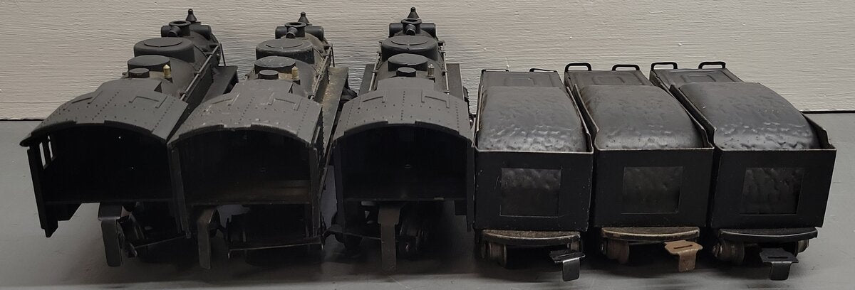 Marx O Gauge Vintage Steam Locomotive and Tenders; 666 x3 [6] VG