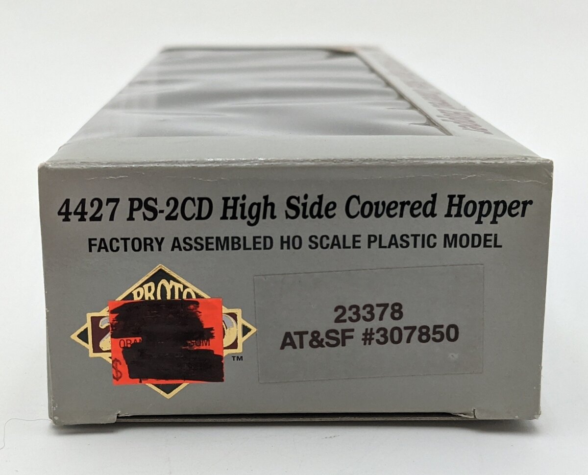Proto 2000 23378 HO ATSF 'Santa Fe' PS2-CD High Side Covered Hopper #307850 LN/Box