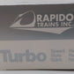 Rapido Trains 203102 HO Penn Central/DOT UAC TurboTrain Additional Coach EX/Box