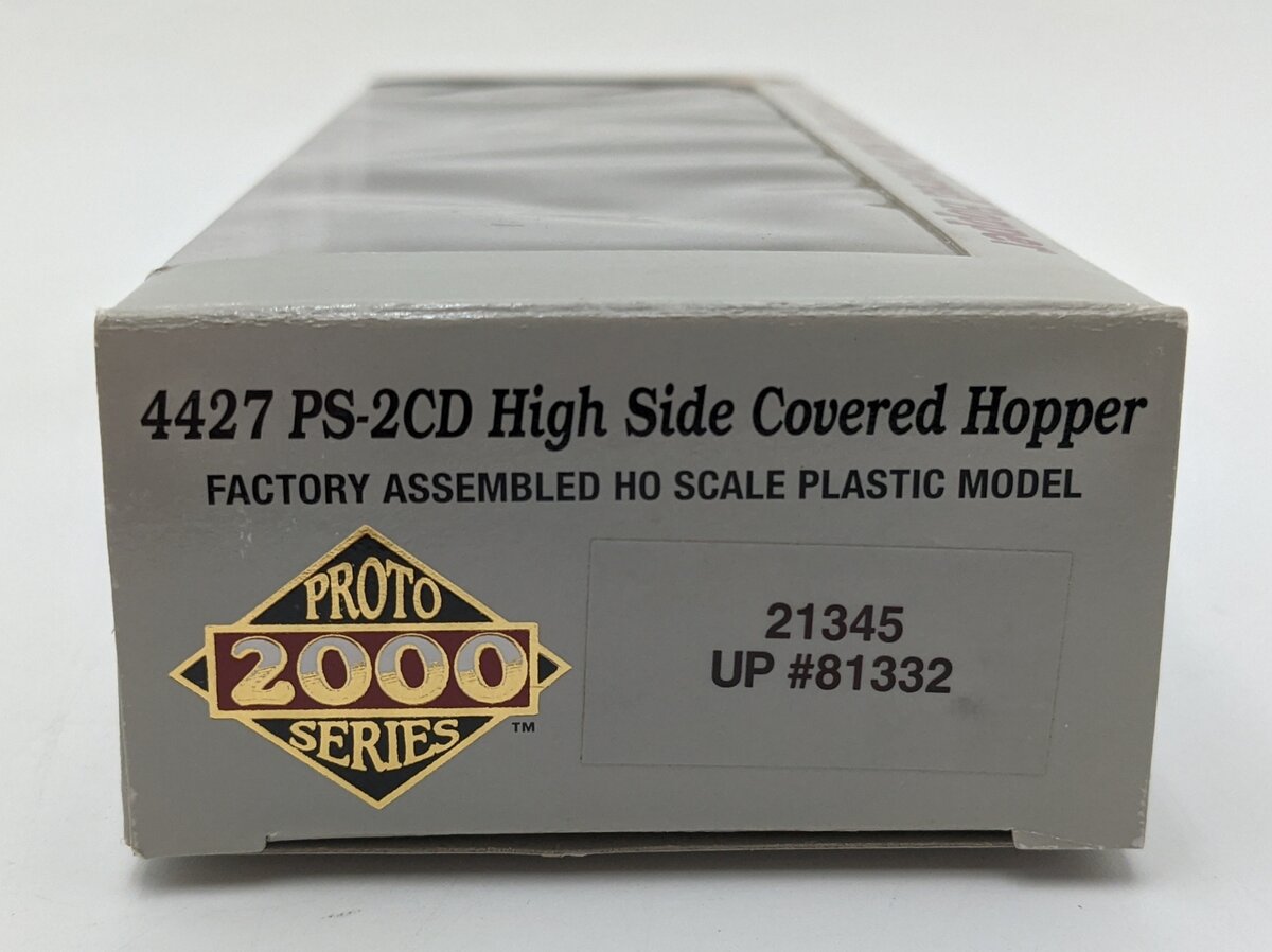 Proto 2000 21345 HO Union Pacific 4427 PS-2CD High Side Covered Hopper #81332 LN/Box